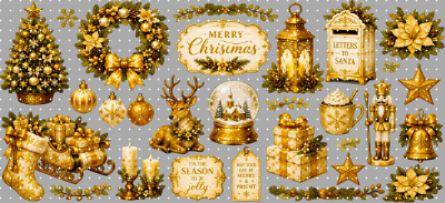16oz Christmas-S  3065